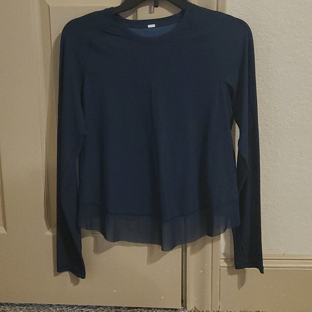 Lululemon cross back long sleeve